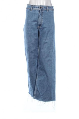 Blugi de femei Zara, Mărime M, Culoare Albastru, Preț 72,03 Lei