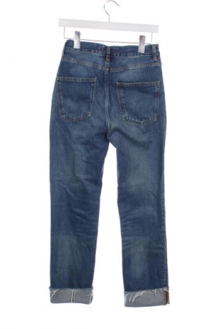 Blugi de femei Zara, Mărime S, Culoare Albastru, Preț 72,03 Lei