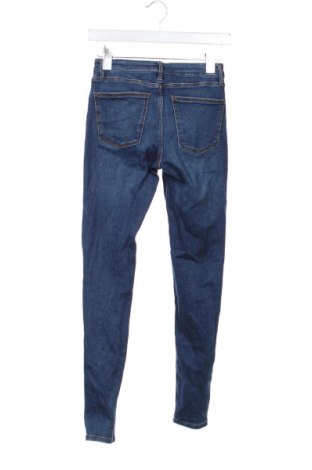 Blugi de femei Zara, Mărime XS, Culoare Albastru, Preț 70,97 Lei