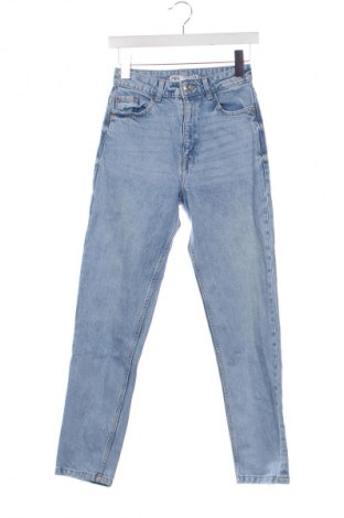 Дамски дънки Zara, Размер XXS, Цвят Син, Цена 26,98 лв.