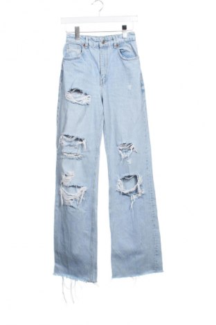 Γυναικείο Τζίν Zara, Μέγεθος XS, Χρώμα Μπλέ, Τιμή 14,83 €