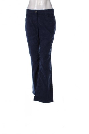 Pantaloni de velvet de femei Bpc Bonprix Collection, Mărime XL, Culoare Albastru, Preț 51,99 Lei