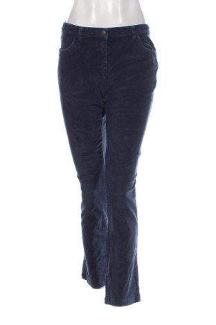 Γυναικείο κοτλέ παντελόνι Bpc Bonprix Collection, Μέγεθος M, Χρώμα Μπλέ, Τιμή 7,99 €