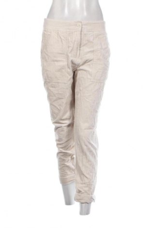 Damen Cordhose C&A, Größe L, Farbe Ecru, Preis 9,99 €