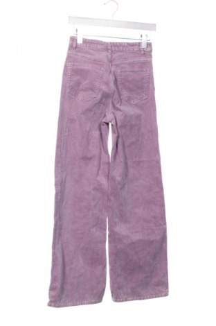 Dámské manšestráky  H&M Divided, Velikost XS, Barva Fialová, Cena  239,00 Kč