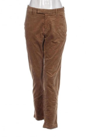 Pantaloni de velvet de femei Massimo Dutti, Mărime L, Culoare Maro, Preț 123,99 Lei