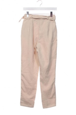 Pantaloni de velvet de femei Missguided, Mărime XS, Culoare Bej, Preț 61,99 Lei