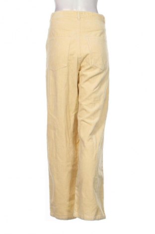 Női kordbársony nadrág Monki, Méret XL, Szín Sárga, Ár 10 259 Ft