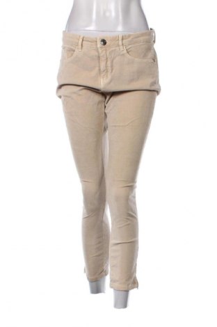 Pantaloni de velvet de femei Opus, Mărime M, Culoare Bej, Preț 77,99 Lei