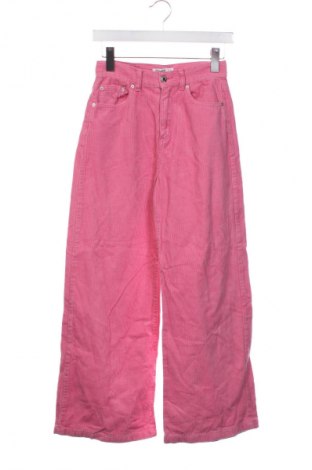 Γυναικείο κοτλέ παντελόνι Pull&Bear, Μέγεθος XS, Χρώμα Ρόζ , Τιμή 8,99 €