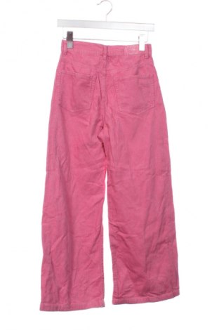 Γυναικείο κοτλέ παντελόνι Pull&Bear, Μέγεθος XS, Χρώμα Ρόζ , Τιμή 8,99 €