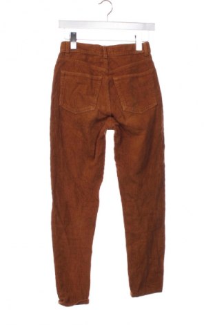 Damen Cordhose Pull&Bear, Größe XXS, Farbe Braun, Preis 9,99 €
