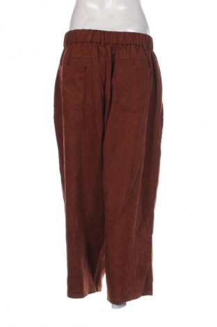 Dámské manšestráky  SHEIN, Velikost XL, Barva Hnědá, Cena  209,00 Kč