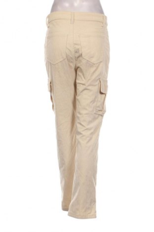 Pantaloni de velvet de femei SHEIN, Mărime M, Culoare Bej, Preț 37,99 Lei