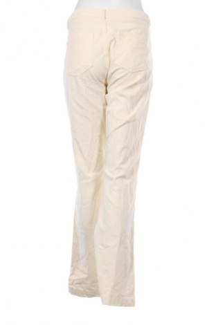 Pantaloni de velvet de femei Sissy Boy, Mărime L, Culoare Ecru, Preț 49,99 Lei