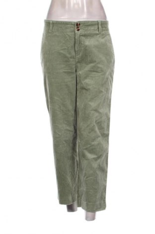 Pantaloni de velvet de femei Street One, Mărime L, Culoare Verde, Preț 57,99 Lei
