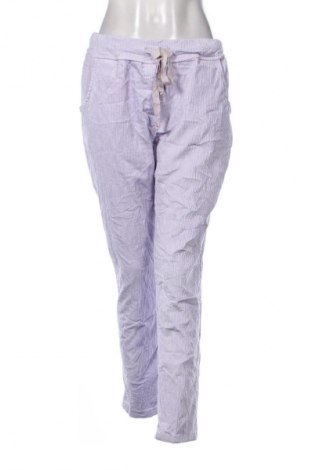Pantaloni de velvet de femei Unbranded, Mărime L, Culoare Mov, Preț 52,99 Lei