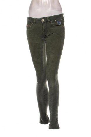 Pantaloni de velvet de femei Unbranded, Mărime M, Culoare Verde, Preț 45,99 Lei
