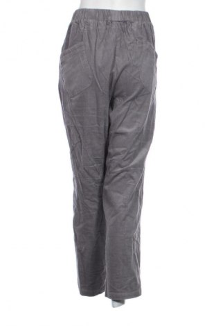 Γυναικείο κοτλέ παντελόνι Unbranded, Μέγεθος XL, Χρώμα Γκρί, Τιμή 14,83 €