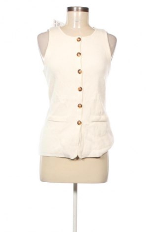 Γυναικείο γιλέκο H&M, Μέγεθος M, Χρώμα Λευκό, Τιμή 16,99 €