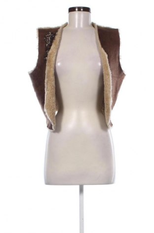 Дамски елек Unbranded, Размер M, Цвят Кафяв, Цена 21,99 лв.