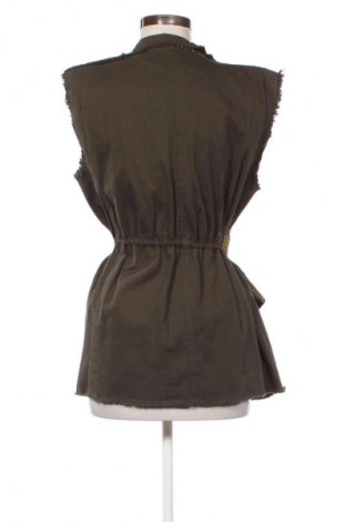 Vestă de femei Zara, Mărime S, Culoare Verde, Preț 71,05 Lei