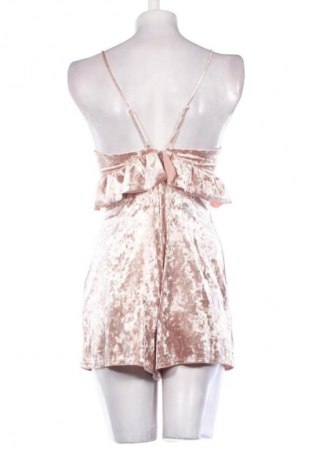 Kurzer Damenoverall Bershka, Größe S, Farbe Beige, Preis € 16,99