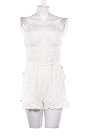 Női rövid overál Bershka, Méret S, Szín Fehér, Ár 7 800 Ft