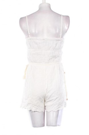 Női rövid overál Bershka, Méret S, Szín Fehér, Ár 7 800 Ft