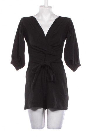 Дамски къс гащеризон Boohoo, Размер L, Цвят Черен, Цена 62,00 лв.