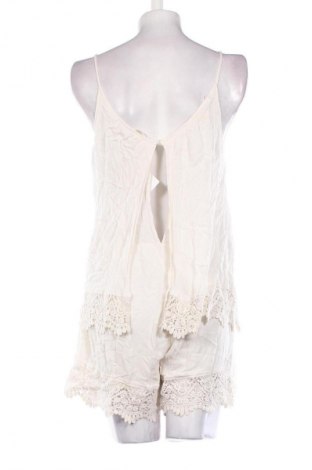 Дамски къс гащеризон H&M, Размер XL, Цвят Екрю, Цена 39,00 лв.