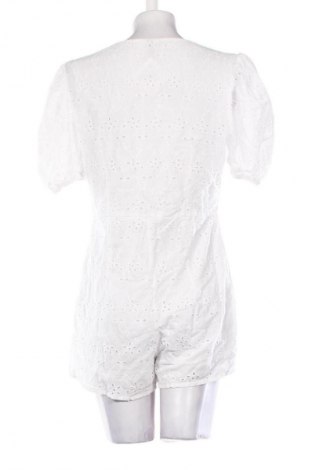 Salopetă scurtă de damă H&M Divided, Mărime XL, Culoare Alb, Preț 103,00 Lei