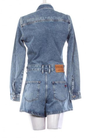 Damski krótki kombinezon Pepe Jeans, Rozmiar M, Kolor Niebieski, Cena 377,99 zł