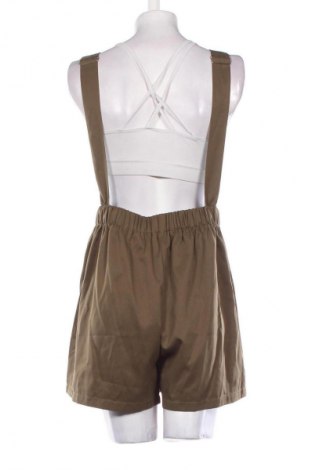 Дамски къс гащеризон Romwe, Размер XL, Цвят Зелен, Цена 39,00 лв.