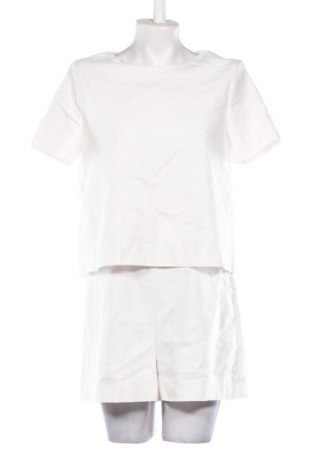 Kurzer Damenoverall Zara, Größe L, Farbe Weiß, Preis 17,39 €