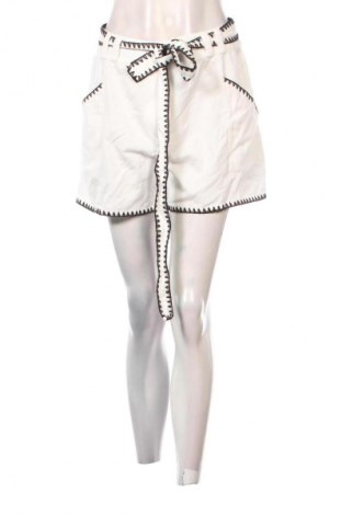 Pantaloni scurți de femei Cotton Club, Mărime L, Culoare Alb, Preț 35,99 Lei