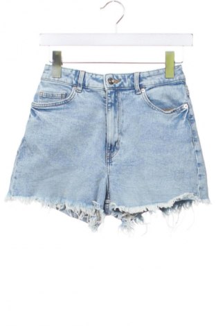 Дамски къс панталон H&M Divided, Размер XS, Цвят Син, Цена 19,00 лв.