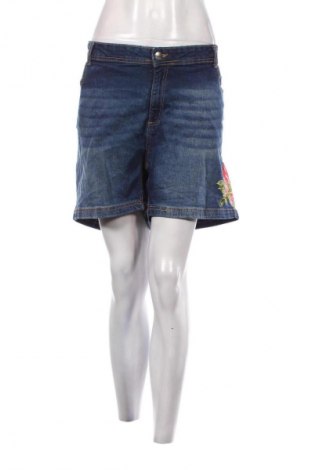 Pantaloni scurți de femei Janina, Mărime 3XL, Culoare Albastru, Preț 59,99 Lei