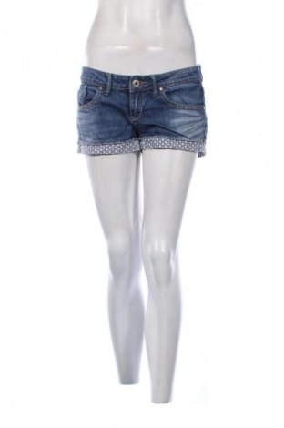 Дамски къс панталон Mango, Размер M, Цвят Син, Цена 17,86 лв.