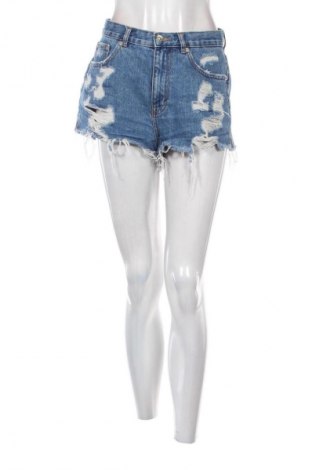 Γυναικείο κοντό παντελόνι Pull&Bear, Μέγεθος S, Χρώμα Μπλέ, Τιμή 9,72 €