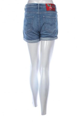 Pantaloni scurți de femei Replay, Mărime S, Culoare Albastru, Preț 155,99 Lei