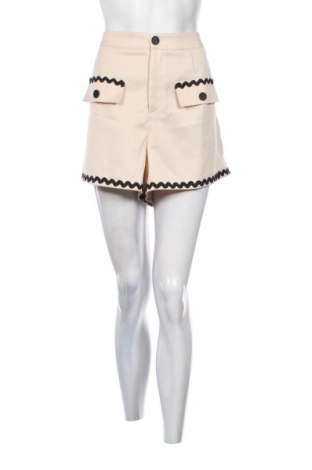 Дамски къс панталон SHEIN, Размер L, Цвят Бежов, Цена 19,00 лв.