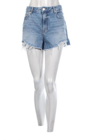 Дамски къс панталон Stradivarius, Размер M, Цвят Син, Цена 31,99 лв.