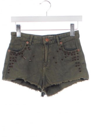 Damskie szorty Topshop, Rozmiar XS, Kolor Zielony, Cena 78,00 zł
