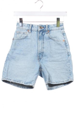Pantaloni scurți de femei Zara, Mărime XXS, Culoare Albastru, Preț 42,36 Lei