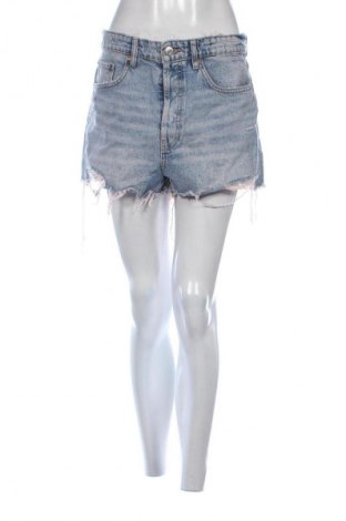 Pantaloni scurți de femei Zara, Mărime M, Culoare Albastru, Preț 63,99 Lei