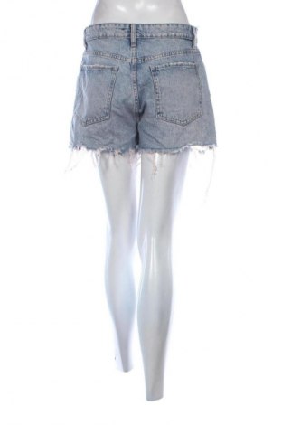 Pantaloni scurți de femei Zara, Mărime M, Culoare Albastru, Preț 63,99 Lei