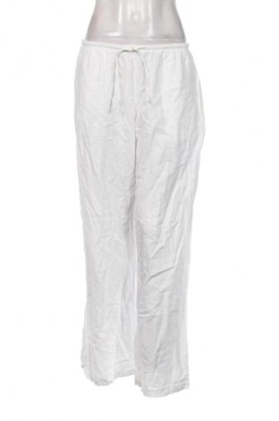 Női nadrág Bershka, Méret L, Szín Fehér, Ár 5 776 Ft