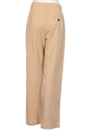 Pantaloni de femei Bershka, Mărime S, Culoare Bej, Preț 69,99 Lei