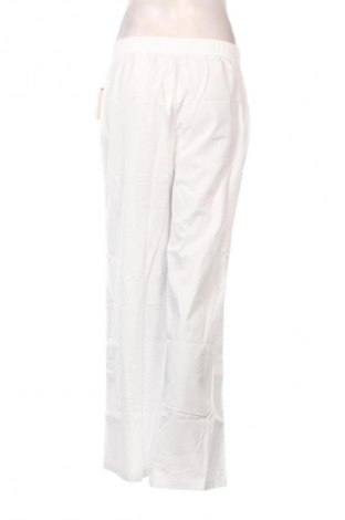 Pantaloni de femei Calvin Klein, Mărime M, Culoare Alb, Preț 744,99 Lei